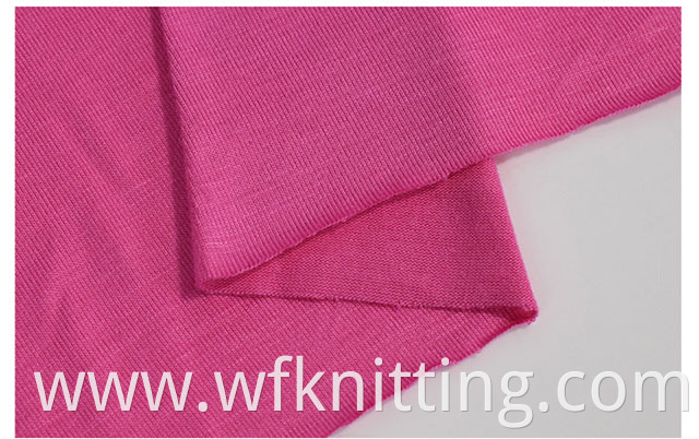 Pure Color Rayon Knit Fabric